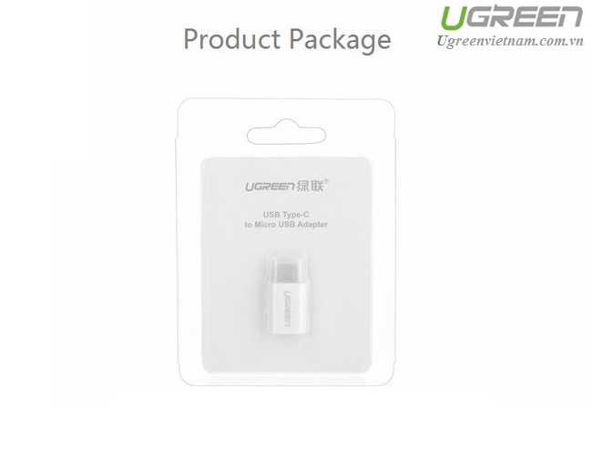  Đầu chuyển đổi USB Type C sang Micro USB Ugreen 30154