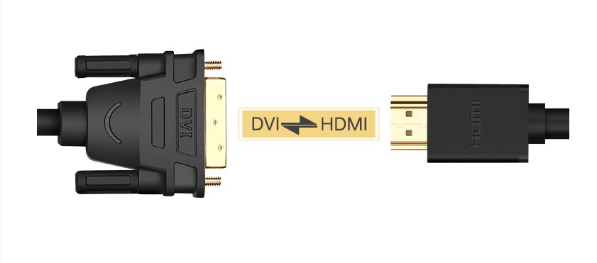 Chuyên phân phối cáp HDMI to DVI 24+1 Ugreen Chính hãng