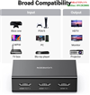 Bộ chia tín hiệu HDMI 1 ra 2 Ultra HD 4K@60Hz HDCP 2.2/1.4, 3D, HDR, CEC Ugreen 90153 cao cấp