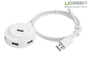 Bộ chia USB 2.0 4 cổng có hỗ trợ OTG chính hãng Ugreen UG-20271 cao cấp