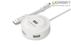 Bộ chia USB 2.0 4 cổng có hỗ trợ OTG chính hãng Ugreen UG-20271 cao cấp