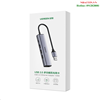 Bộ chia USB 2.0 ra 3 cổng USB 2.0 + Lan 100Mbps Ugreen 20900 cao cấp