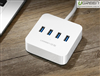 Bộ chia USB 3.0 ra 4 cổng hỗ trợ DC 5V/2A dài 1,5m chính hãng Ugreen 30221 cao cấp