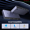 Bộ chuyển mạch KVM Switch 2 cổng Displayport 8K@60Hz & 4 cổng USB 3.0 Ugreen 25962 cao cấp