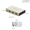Bộ gộp HDMI 3 vào 1 ra hỗ trợ 3D 4K chính hãng Ugreen 40278 cao cấp