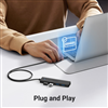 Bộ Hub chia 4 cổng USB-A 3.0 tốc 5Gbps cáp dài 1M Ugreen 35574/CM219 cao cấp
