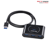 Bộ Hub chia cổng 4 cổng USB 3.0 dài 2M Ugreen 30291 cao cấp (Màu Đen)