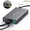 Bộ kéo dài tín hiệu HDMI 2.0 4K60Hz dài 120M qua cáp mạng RJ45 Cat5e/Cat6 Ugreen 10939 (Có IR)