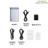 Box ổ cứng sata 2.5 DUAL RAID USB Type-C 3.1 GEN2 tốc độ 10Gbps Ugreen 80857 cao cấp (Hỗ trợ ổ 6TB)