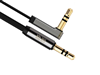 Cáp Audio 3.5mm 0,5M đầu bẻ góc 90 độ Ugreen 10596 cao cấp