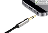 Cáp Audio 3.5mm 1.5M Ugreen 10721 có 2 đầu mạ vàng 24K chính hãng