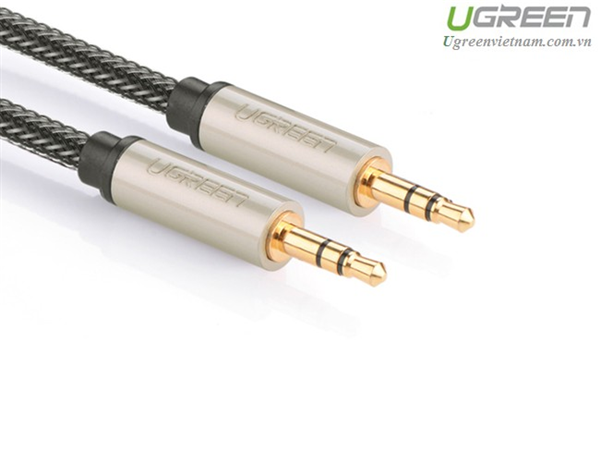 Cáp Audio 3.5mm dài 0.5M Ugreen 10601 chính hãng