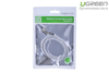 Cáp Audio 3,5mm dài 1m đầu bẻ góc 90 độ Ugreen 10597 hãng chính hãng