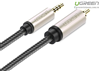 Cáp Audio 3.5mm to RCA Coaxial dài 5m chính hãng Ugreen 20735 cao cấp