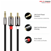 Cáp Audio 3,5mm to RCA dài 1m chính hãng Ugreen 10749 mạ vàng cao cấp