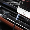 Cáp Audio AUX 3.5mm trên ô tô dài 1m chính hãng Ugreen 10685 cao cấp