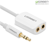 Cáp chia Audio 1 ra 2 đầu 3,5mm chính hãng Ugreen 10738