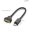 Cáp chuyển đổi Displayport to DVI 24+5 âm chính hãng Ugreen 20405 cao cấp