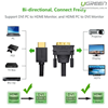 Cáp chuyển đổi HDMI to DVI 24+1 dài 15m HD106 chính hãng Ugreen 10166