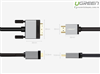 Cáp chuyển đổi HDMI to DVI (24+1) dài 8M Ugreen 20890 chính hãng