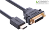 Cáp chuyển đổi HDMI to DVI 24+5 chính hãng Ugreen 20136