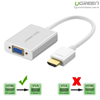 Cáp chuyển đổi HDMI to VGA có Audio Ugreen 40212 Chính hãng