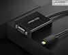 Cáp chuyển đổi Micro HDMI to VGA+Audio chính hãng Ugreen 40268 cao cấp màu đen