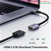 Cáp chuyển đổi Mini HDMI to HDMI 2.0 bện dù 4K@60Hz Ugreen 90593 cao cấp