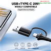 Cáp chuyển đổi USB-A & Type-C 3.0 to Lan Gigabit 10/100/1000Mbps Ugreen 15638 cao cấp