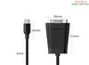 Cáp chuyển đổi USB Type-C 2.0 sang Com RS232 dài 1,5M Ugreen 70612 cao cấp