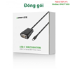 Cáp chuyển đổi USB Type-C 2.0 sang Com RS232 dài 1,5M Ugreen 70612 cao cấp
