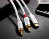 Cáp chuyển đổi USB Type C to RCA dài 1m chính hãng Ugreen 30734 cao cấp