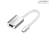 Cáp chuyển đổi USB type C to VGA hỗ trợ full HD 1080P chính hãng Ugreen 40866