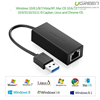 Cáp chuyển USB 3.0 to Lan hỗ trợ 10/100/1000 Mbps chính hãng Ugreen UG-20256