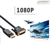 Cáp Displayport to DVI 24+1 dài 2m chính hãng Ugreen 10221