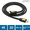 Cáp HDMI 10M hỗ trợ 3D full HD 4Kx2K chính hãng Ugreen 10170 cao cấp