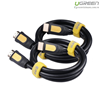 Cáp HDMI 12M hỗ trợ 3D full HD 4Kx2K chính hãng Ugreen 10171 cao cấp