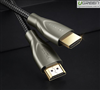 Cáp HDMI 2.0 Carbon 1,5m chuẩn 4K@60MHz Ugreen 50107 mạ vàng cao cấp