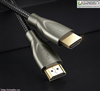 Cáp HDMI 2.0 Carbon 15m chuẩn 4K@60MHz Ugreen 50114 mạ vàng cao cấp