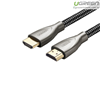 Cáp HDMI 2.0 Carbon 15m chuẩn 4K@60MHz Ugreen 50114 mạ vàng cao cấp