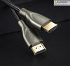 Cáp HDMI 2.0 Carbon 5m chuẩn 4K@60MHz Ugreen 50110 mạ vàng cao cấp