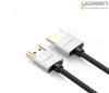 Cáp HDMI 2.0 siêu mỏng dài 1M hỗ trợ 4K, 3D Chính hãng Ugreen UG-30476
