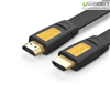 Cáp HDMI 2M sợi dẹt hỗ trợ 4Kx2K chính hãng Ugreen 11185 cao cấp