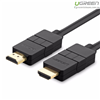 Cáp HDMI 3m đầu xoay 180 độ hỗ trợ full HD 4Kx2K chính hãng Ugreen 10127 cao cấp