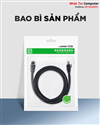 Cáp mạng Cat8 đúc sẵn dài 0,5M 24AWG Class S/FTP Ugreen 80787 cao cấp