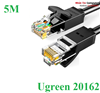 Cáp mạng đúc sẵn CAT6 UTP 26AWG tròn dài 5m Ugreen 20162