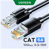 Cáp mạng đúc sẵn Cat6A dài 3M hỗ trợ 10Gbps 500MHz Ugreen 55158 cao cấp