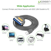 Cáp máy in USB to LPT IEEE 1284 dài 1,8m chính hãng Ugreen 20225 cao cấp