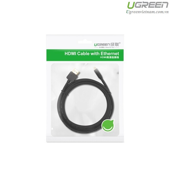 UGreen Micro HDMI to HDMI 2M Cable - Black, 30103