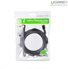 Cáp Mini DisplayPort (Thunderbolt) to HDMI dài 3M độ phân giải 4K Ugreen 10455 chính hãng (Màu Đen)